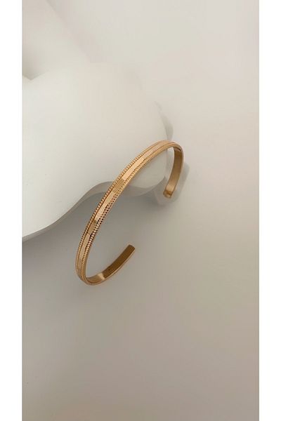 Alâ Atelier vintage steel handcuff bracelet