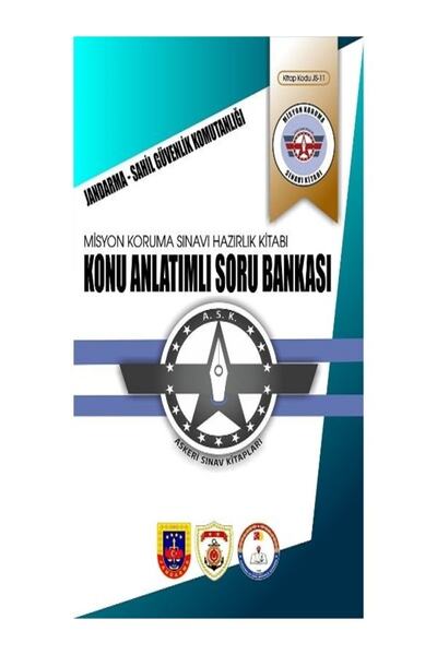 Askeri Sınav Kitapları Jandarma Misyon Koruma Sınavına Hazırlık Kitabı Konu A...