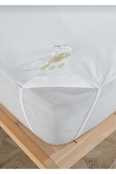 AYHOME Single Liquid Proof Mattress Mattress Protector with Four Corner Elastics 100 X 200 Cm Anti-Sweat