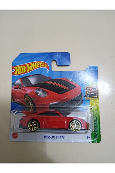 HOT WHEELS porsche 911 gt3 kırmızı