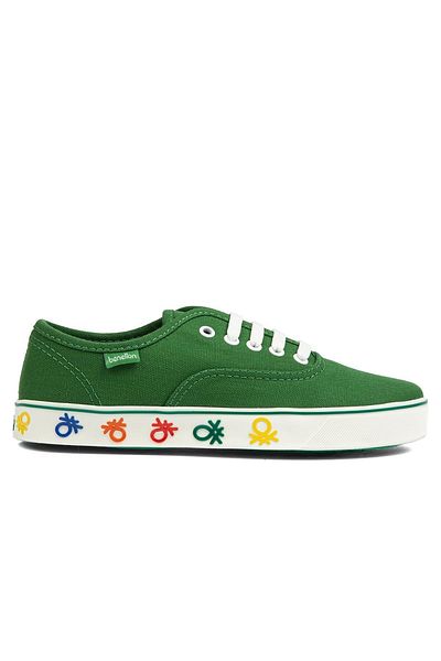 Benetton ® |   Bn-30954- Green - Women's Sports Shoes