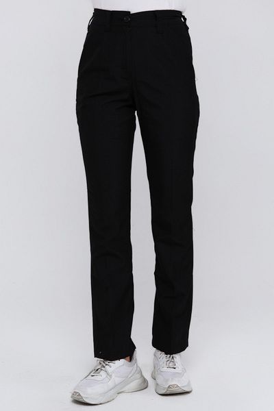 Uniprom Women's Doctor Nurse Chef Served Alpaca Fabric Trousers Black