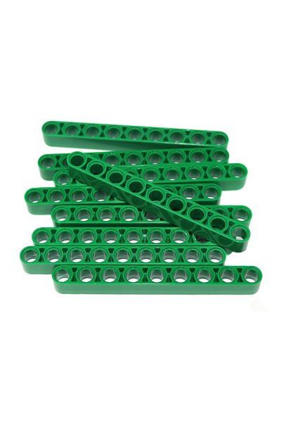 LEGO Technic Moc Custom Accessory Liftarm Thick 1 X 9 Green4 Pieces Will Be Sent