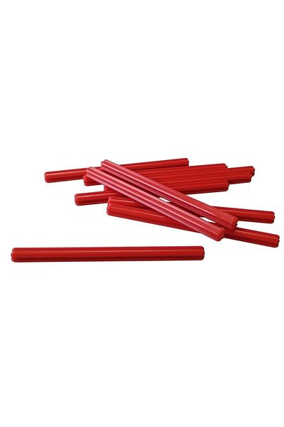 LEGO Technic MOC Custom Accessory Mindstorms Red Axle 6L Large Size 4 pieces to ship