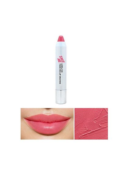 LEBELAGE Pink Stick Lipstick Take Me Lip Crayon 04 Beige Ping8809632880774, One Size