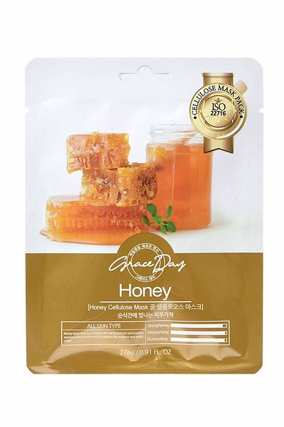 Grace Day Intensive Moisturizing Honey Cellulose Mask Honey Mask