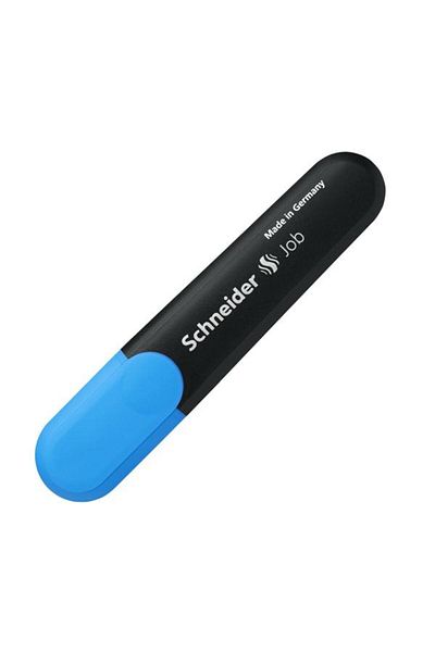 SCHNEIDER Highlighter Job Blue 150 Pack of 10