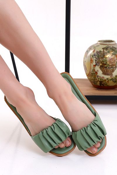 Wordex NR 1221 Drawstring Single Band Comfortable Casual Women's Slippers Beach Seaside Slippers
