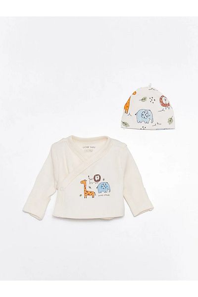 LC Waikiki Baby Boy Hospital Exit Set - Printed