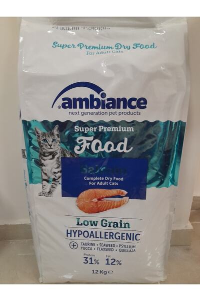 Ambiance Somonlu Yetişkin Kedi Maması 12 Kg