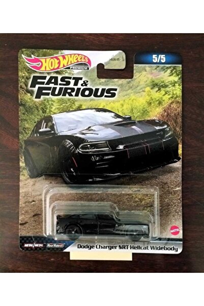 HOT WHEELS FAST AND FURIOUS DODGE CHARGER SRT HELLCAT WIDEBODY HNW50-LA10
