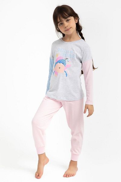 ROLY POLY طقم بيجامة للفتيات من Rolypoly Shall We Be Friends Karmelange