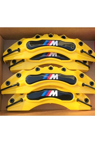 Cartex Bmw M Uyumlu Logolu Sarı Kaliper Kapağı 4 Parça