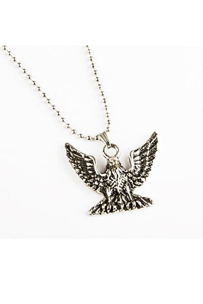 Kusakli قلادة النسر المزعجة المفتوحة بالأجنحة