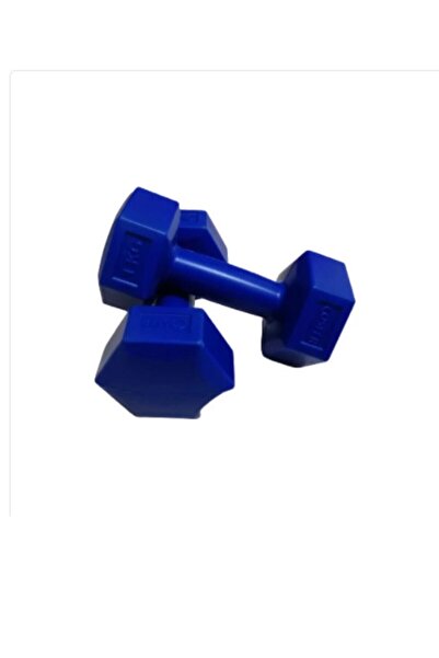 Leyaton 1 Kg X 2 Kg Plastik Lacivert Dambıl Seti