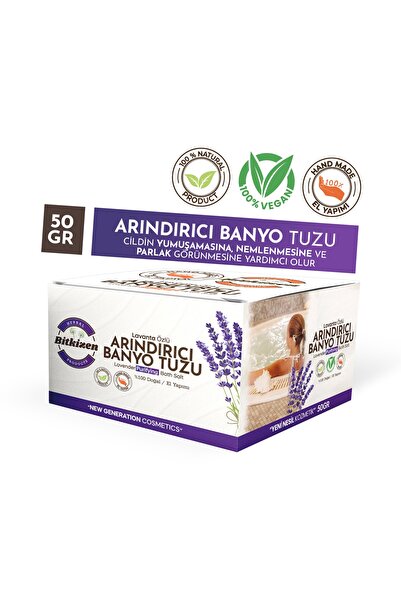 Bitkizen Lavanta Özlü Arındırıcı Banyo Tuzu