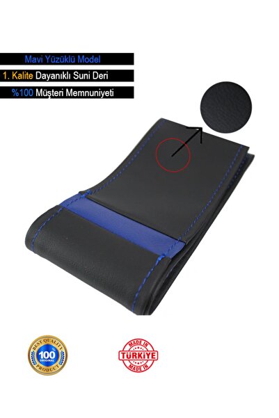 Genel Markalar Renault Symbol 2 (2009-2012) Uyumlu Deri Direksiyon Kılıfı, Ma...