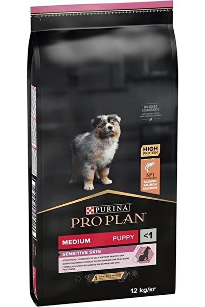 Pro Plan Pro Plan Puppy Sensitive Somonlu Hassas Yavru Köpekler İçin Mama 12 Kg
