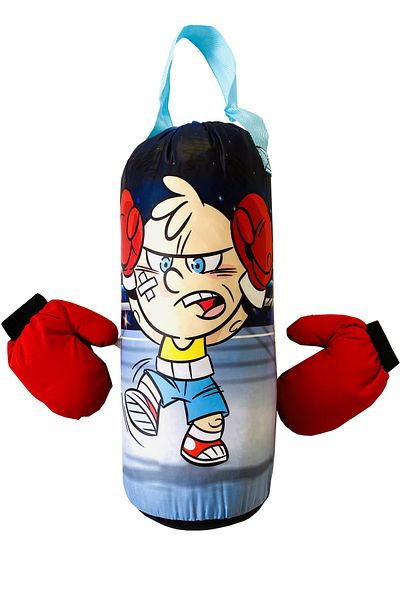TUOBEBE Children's Sand Boxing Bag + Gloves