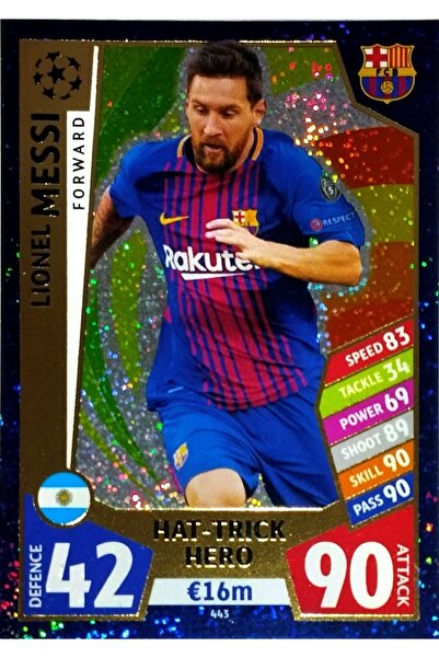 Topps قبعة ليونيل ميسي تريك هيرو