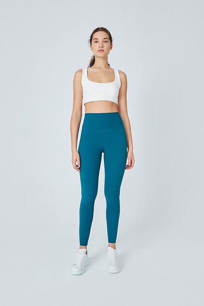 UP&FIT Push Up High Waist Tummy Control Κολάν Μπλε