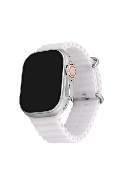 You Watch A8-A88 You Smart Gold & White Silicon Unisex Kol Saati