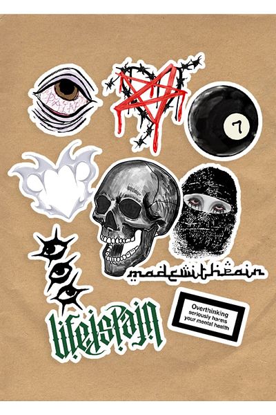 Namgo ILY Art Special Design كمبيوتر محمول، جهاز لوحي، هاتف محمول، جدول أعمال، مجموعة ملصقات زجاجة ماء