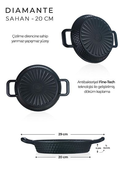 ACAR Diamante Black Casting 20 Cm Sahan 0028