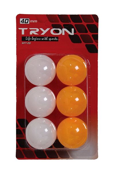 TRYON Table Tennis Ball 6 Pieces