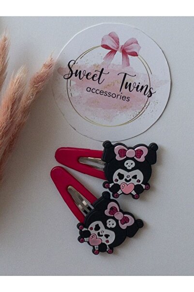 Sweet twins accessories Skeleton Girl Figured Snap Buckle