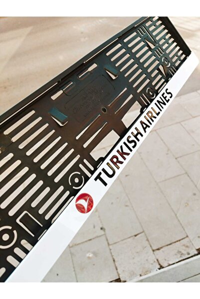 Aksaray Tasarım Atölyesi Plakalık Turkısh Aırlınes Takmatik Piyano Black Laze...