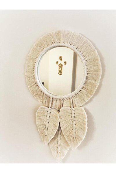 Miss California Yaprak Tasarım Makrome Ayna