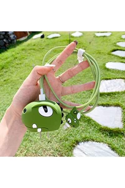 craftcase Iphone 18w/20w Uyumlu Şarj Aleti Kılıfı, Şarj Kablosu Örme Aparatı,...