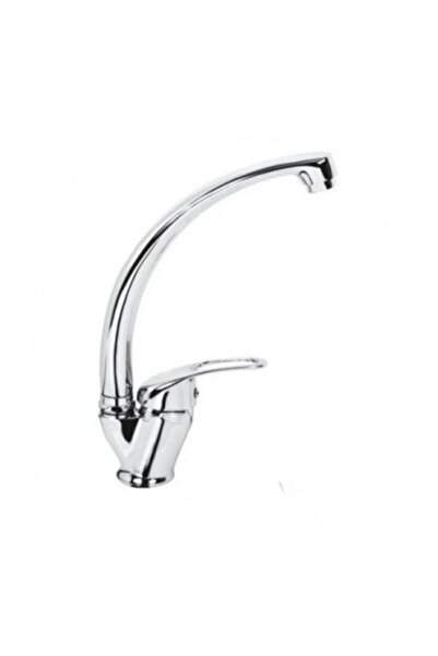 New'S Uzun Kuğu Lavabo Bataryası Döner Borulu Sıcak Soğuk Girişli