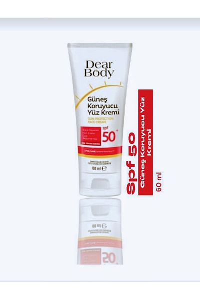 dear body Spf 50 60ml Sunscreen Face Cream