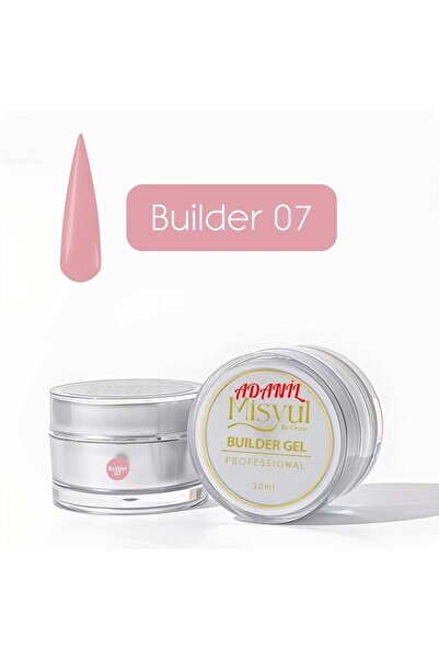 adanil Misyul 30 ml Profesyonel Builder Gel 07 Nude Pembe