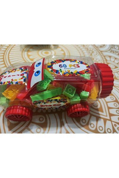 ACAR OYUNCAK 60 PIECES LEGO TiLTe WITH CAR
