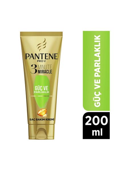 Pantene 3 Minute Miracle Hair Care Cream Strength and Shine 200ml..MIRACLE160751