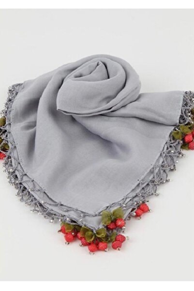 ALLURİNG THE BETTER ONE أوشحة مطرزة يدويًا مطرزة بالكرز