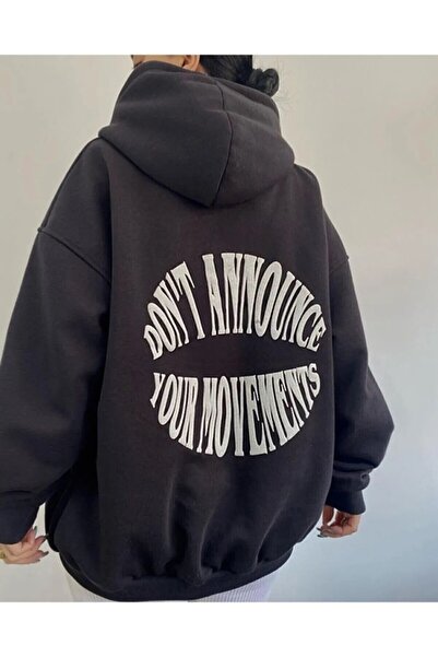 Machetta Dont Hoodie Printed Oversize Φούτερ Μαύρο