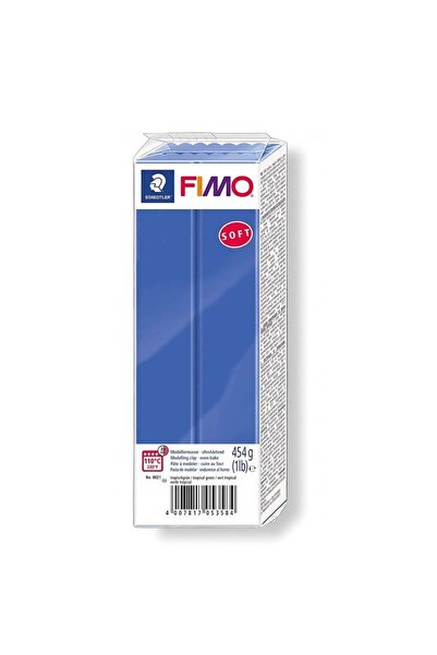 Staedtler Fimo Soft Polimer Kil 454gr. Brilliant Blue