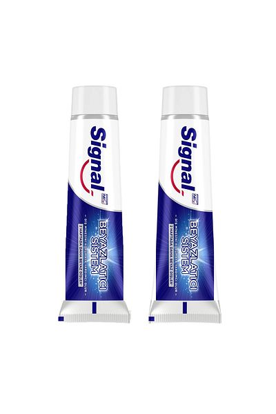 Signal Whitening system 50ml toothpaste 2 pieces