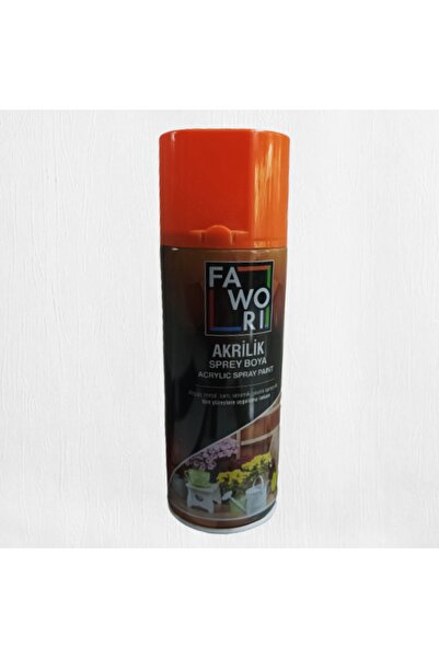 Fawori FAWORİ AKRİLİK SPREY BOYA 400 ML TURUNCU