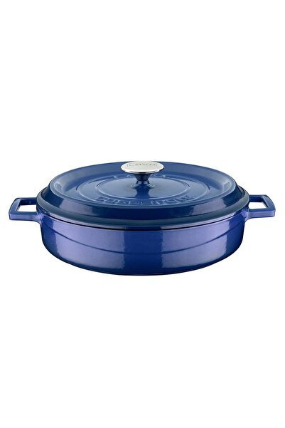 Lava Yayvan Pot Q:28 cm Trendy Blue