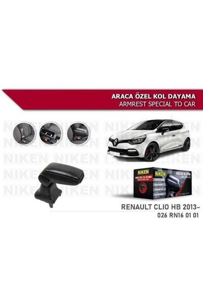 Niken Renault Clio 4 Araca Özel Kol Dayama Kolçak 2012-2019 arası Niken