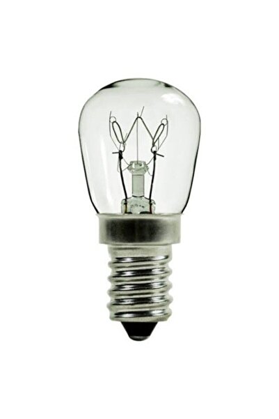 Genel Markalar Sarı Işık 300 Derece Isıya Dayanıklı Fırın Ampul E14 Duy 15watt