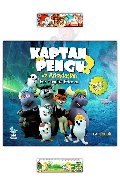 Damla Yayınevi Kaptan Pengu ve Arkadaşları 3 - Buz Mandası Efsanesi (Etkinlikli)