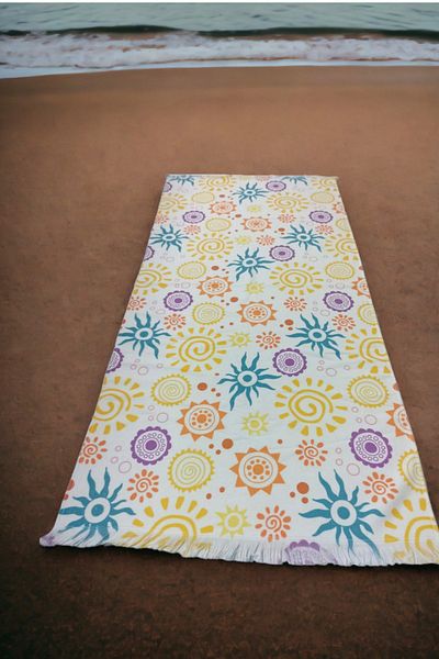 BİNNUR HOME PROSOP DE PLAJĂ IMPRIMAT DIGITAL 70x140 CM