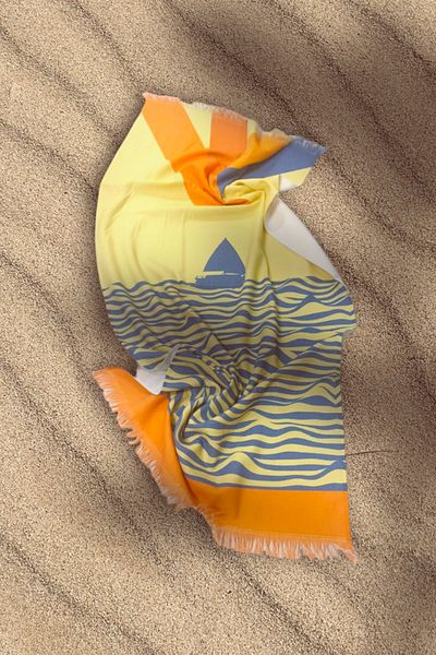 BİNNUR HOME PROSOP DE PLAJĂ IMPRIMAT DIGITAL 70x140 CM
