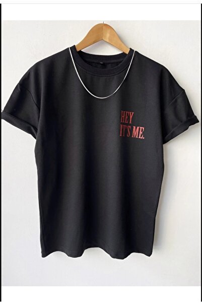 Pelna tricou oversize unisex imprimat cu decolteu